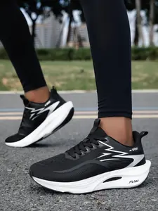 Men's Large Size Fashion Low-Top Sports Shoes, Running Sneakers, Synthetic Material Upper, Eva Sole, Casual Gym Running Daily Wear, Breathable Fabric
