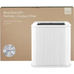 Blue pure 211 genuine replacement filter particle and activated carbon fits blue pure 211 air purifier nonauto