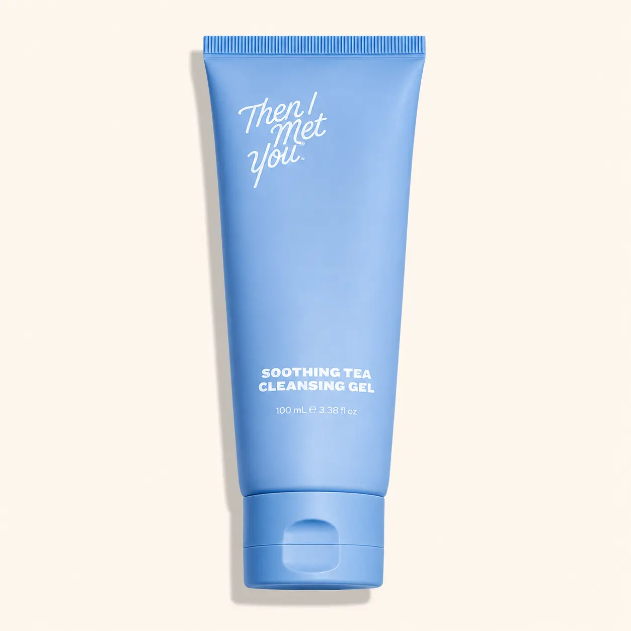 Then I Met You Soothing Tea Cleansing Gel Non Drying Water Based Face Cleanser with Rice Ferment Green Tea and Tea Tree for Daily Korean Skincare