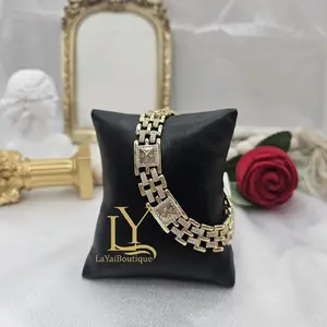 LaYaiBoutique #2318 14k gold plated bracelet, High Quality