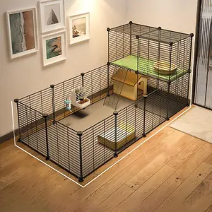 Pet Cage, Pet Playpen, Small Animal Enclosure Cage, Pet Supplies for Hamster, Rabbit, Chicken, Indoor Pet Supplies