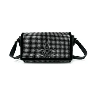 Valentino Orlandi Rhinestone Crossbody Bag