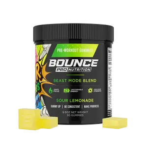 Pre-Workout Gummies  - Sour Series - Beast Mode