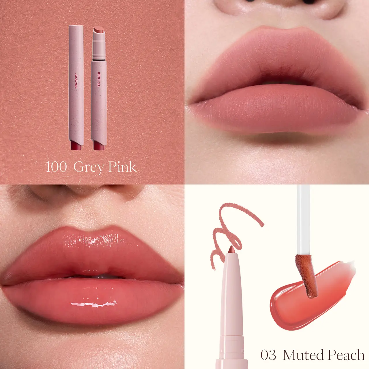 100+03（Lip Liner & Velvet Rouge）