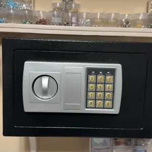 Electronic password Security Box, college dorm saferroomhome,safe,storage,box office savings, safes Mechanical safe box for money key lockbox safebox ——No batteries were provided