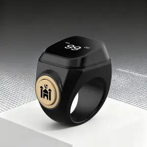 Muslim Smart Prayer Counter, Portable Silent Button Design, Vibration Reminder, Precision Counting, Long-Lasting Battery, APP Sync, Islamic