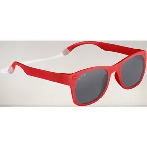 Unbreakable Square Polarized Sunglasses with Strap |   BPA-Free Kids & Toddler UV Protection Eyewear, Durable Outdoor Shades