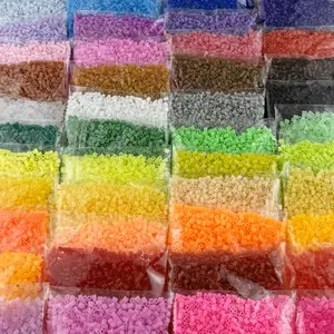 DIY Fusion Bead Refill Pack, Bead Assortment, 2.6mm Basic Color Melt Beads Supplement, Perfect for DIY Crafts and Jewelry Making