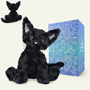 10" 1.32lb Devon Rex Cat Weighted Stuffed Animal, Heatable & Coolable Lavender Scented Heating Patches, Toddlers Must Have, Period Essentials