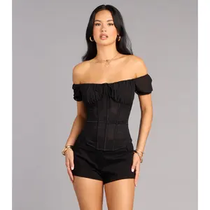 Date Night Defined Bustier Top