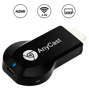 Wireless HDMI Transmitter and Receiver 1080P Output Plug & Play 2.4G Wireless HDMI Extender Kit Portable Screen Mirroring Adapter for Streaming Video and Audio to Monitor from Laptop/PC/Projector Wireless HDMI Transmitter Receiver Set