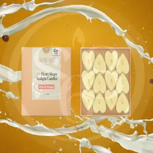 MOISTURIZER CANDLE: 0.5 Oz (Tealight: Heart Shape)