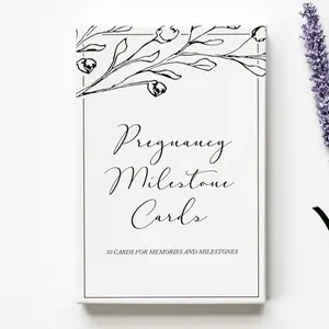 Pregnancy Gift Bundle – Prayer & Milestone Cards for Expecting Moms