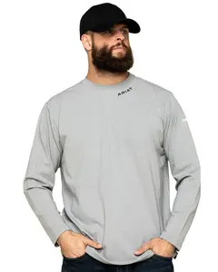 Ariat Men's Men'S Fr Baselayer Long Sleeve Work T-Shirt - 10033209
