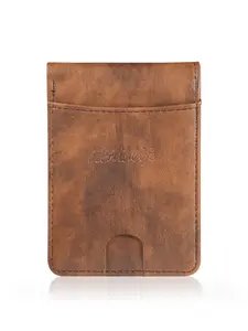 Vintage PU Card Holder for Men, Ultra-Thin Multi-Card Slot Wallet, Stylish and Practical RFID Blocking Design, Perfect for Daily Use