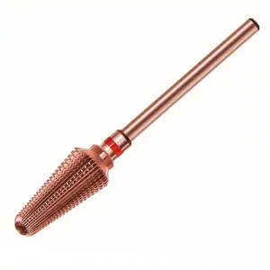 Professional Tungsten Carbide Nail Drill Bit - 3/32" Shank, High Precision CNC Machining, Ultra Sharp Blade, Suitable for Electric File Machine, Low Vibration, Low Heat, Manicure