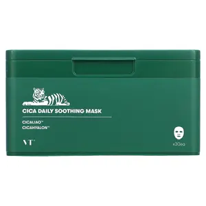 VT Cosmetics Cica Daily Soothing Beauty Mask, 30 Sheets, 350 g