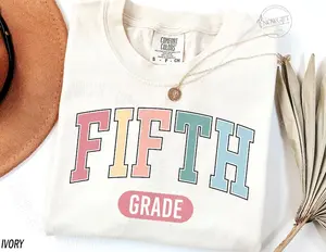 Fifth Grade Teacher Shirt, 5th Grade Teacher Shirt, 5th Grade T-Shirt, Fifth Grade TShirt, Elementary School, Teaching Tee, Back To School