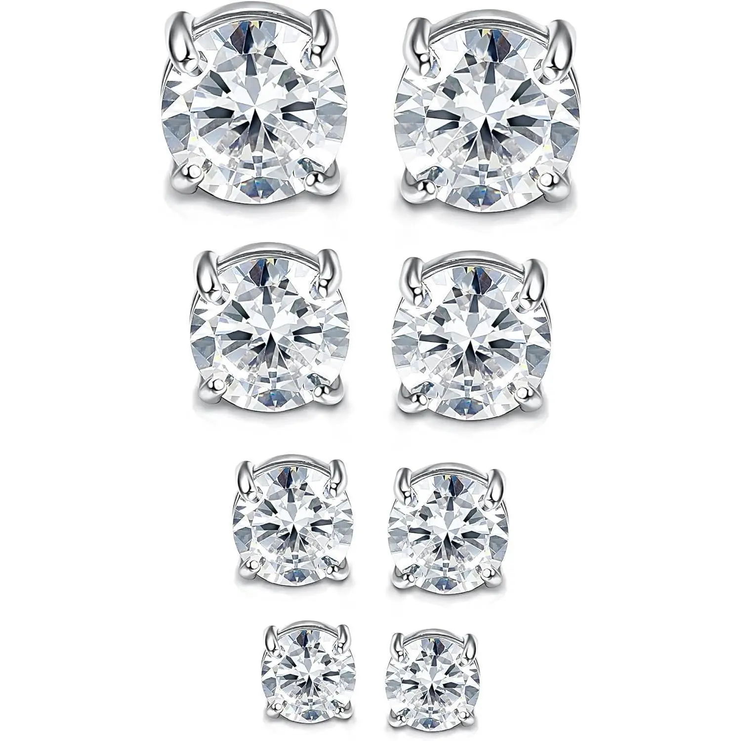 4pair-Circular-silver