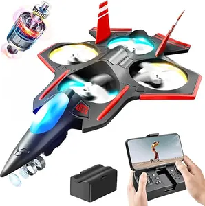 BEZGAR rc helicopter, 2.4GHZ rc airplanes, 6-axis Gyro Remote Control Airplane, rc flying 360° Flip Fighter Jet Toy, drones for beginners airplanes,quadcopter rc model,alliance rc airplanes, for ages toys flying  toys