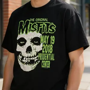 The Original Misfits Band Tee 2018 Concert Merch T-shirt