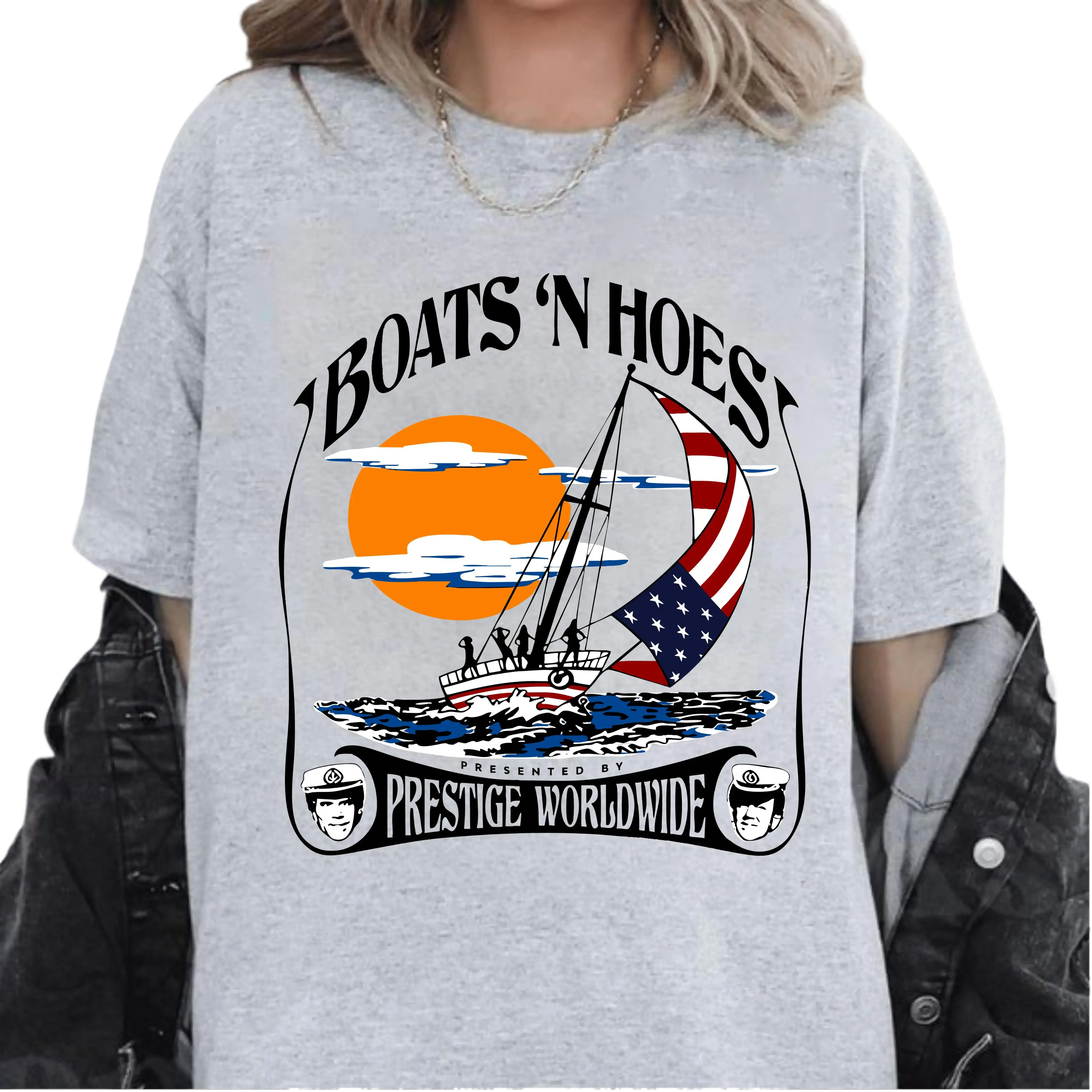 Boats n Hoez Summer Shirt, Step Brothers Movie Shirt, Vintage Graphic Shirt, Funny Movie Shirt, Gift for him/her