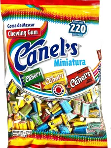 Canels Miniatura Mini Chewing Gum 220 Pieces Assorted Flavors Original candy fruits gummy snacks mexican candies fruit gummies mix fruit candy mexican candy dulces Sweet Bonbon Sugar Variety Snack