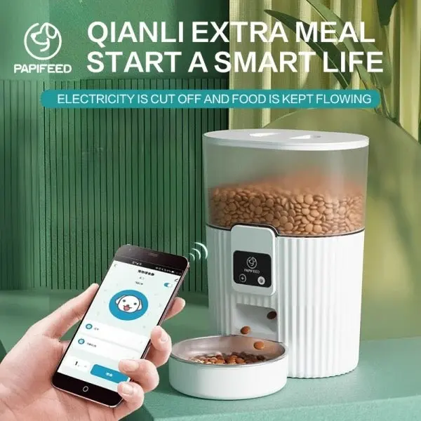 Alimentador automático PAPIFEED para gato