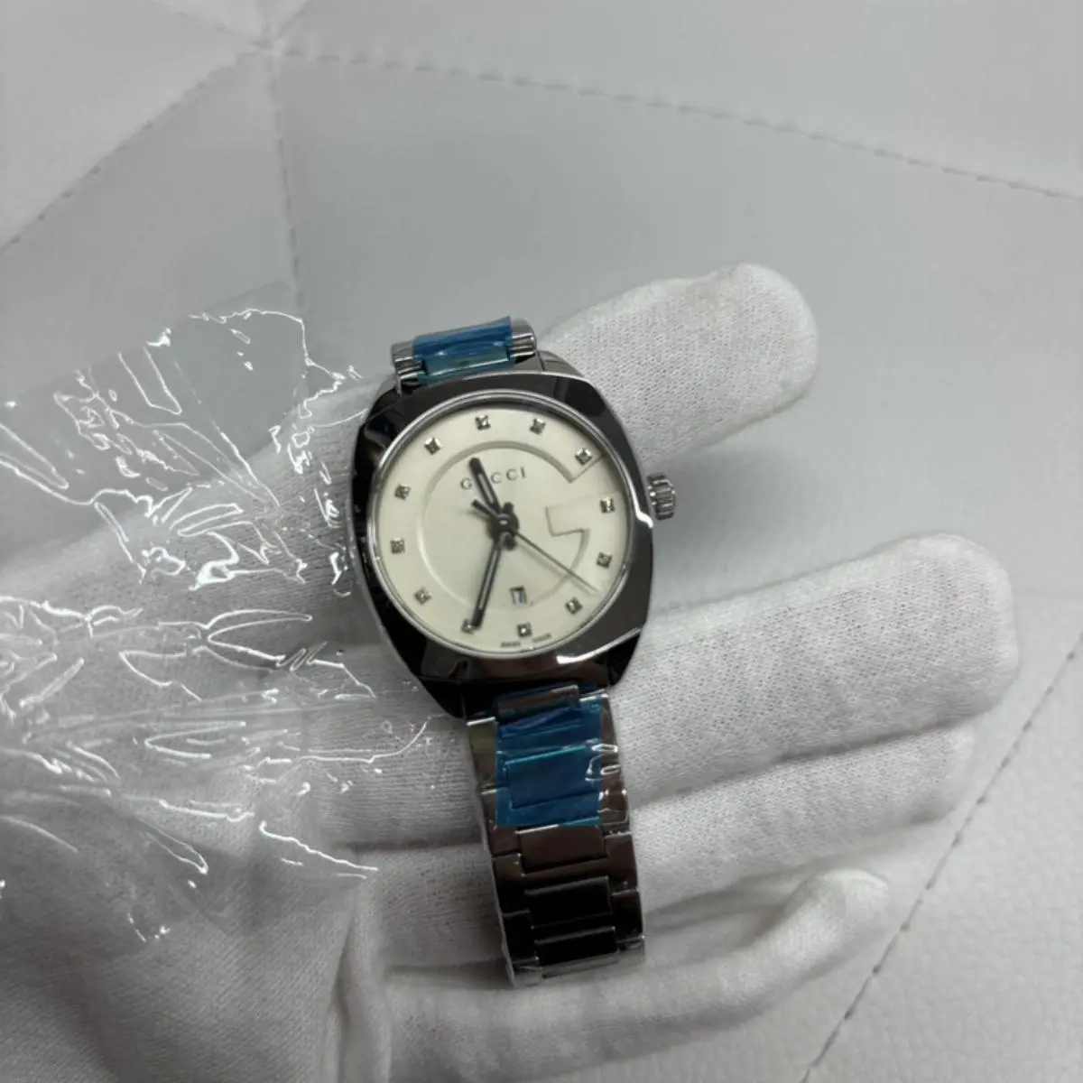 Pre-owned GUCCI As Shown Shoulder Bags GG2570 Diamond Ladies Watch 16.5cm 13134