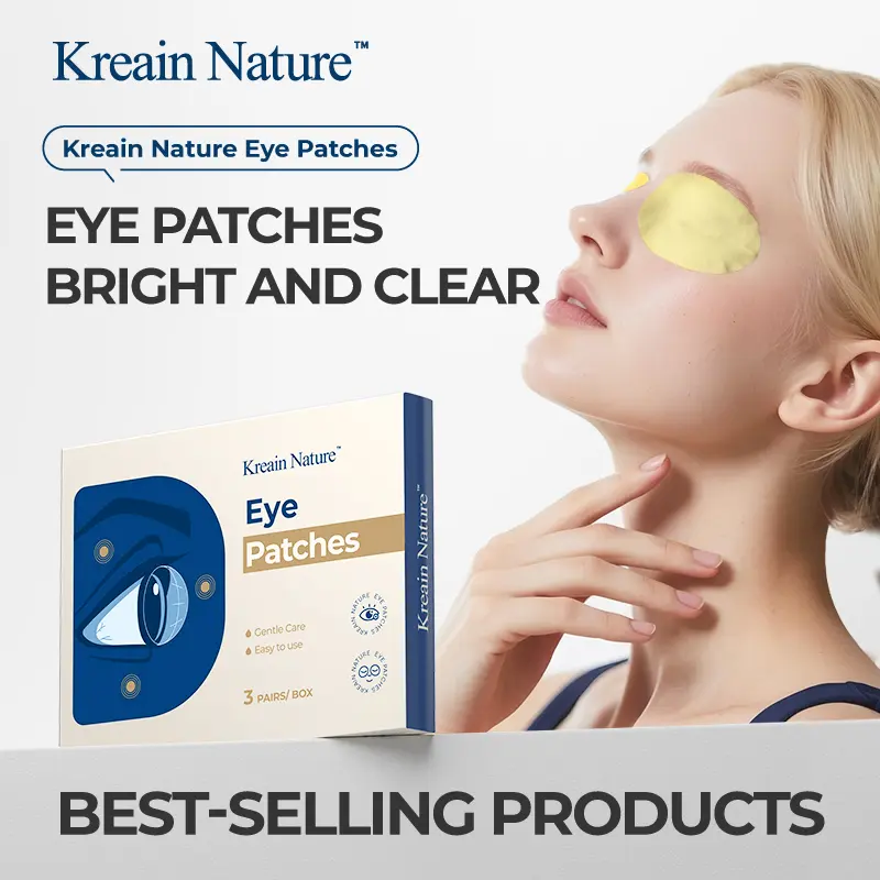 Kreain Nature 1 Bright Eye Strips with Lutein Essence - 3 Pairs per Box for Dry Irritated Bloodshot & Eye Swelling dealsforyoudays  #DealsForYouDays#summerwins