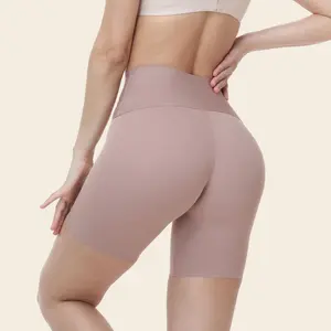 Curvamor Stay-In-Place Seamless Shapewear Shorts – Soft Fabric Ruched Design for Compression & Anti-Slip Grip Technology | Short de Compresión con Fajón Antideslizante, Aspecto Invisible Leg Leg