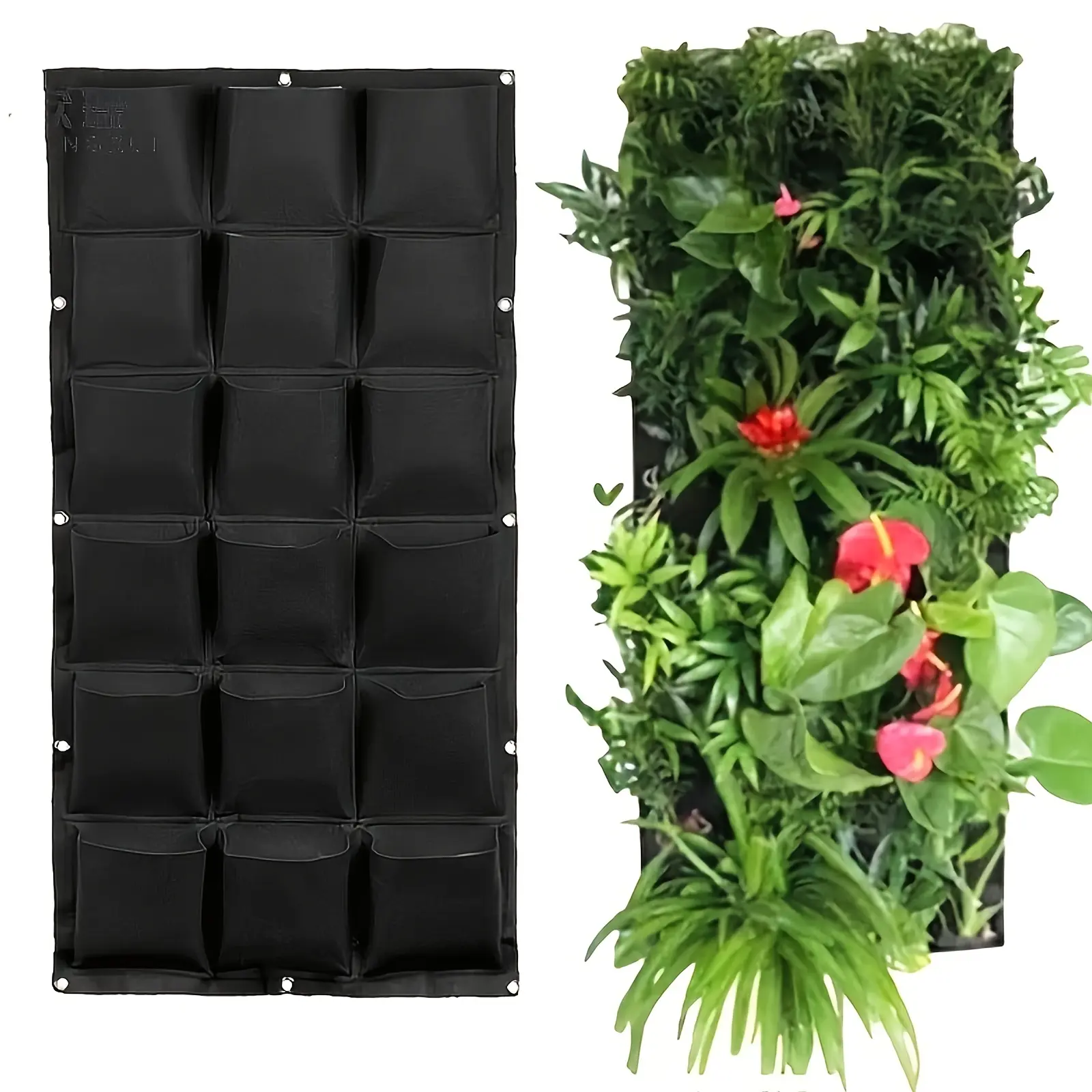 1pc Wall Mounted Planter Box Reinforced Load Bearing Geometric Design Lightweight Durable Indoor Outdoor Use for Tomatoes Strawberries Vegetables Flowers Easy Install Stylish Garden Decor Patio Wall Planter Modern Home Gardening Container summerwins,summe