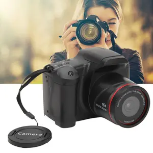 16X Zoom Starter Camera! 16MP HD 1080P w/2.4" Screen - Perfect for Family Trips & School Projects (Black Compact)