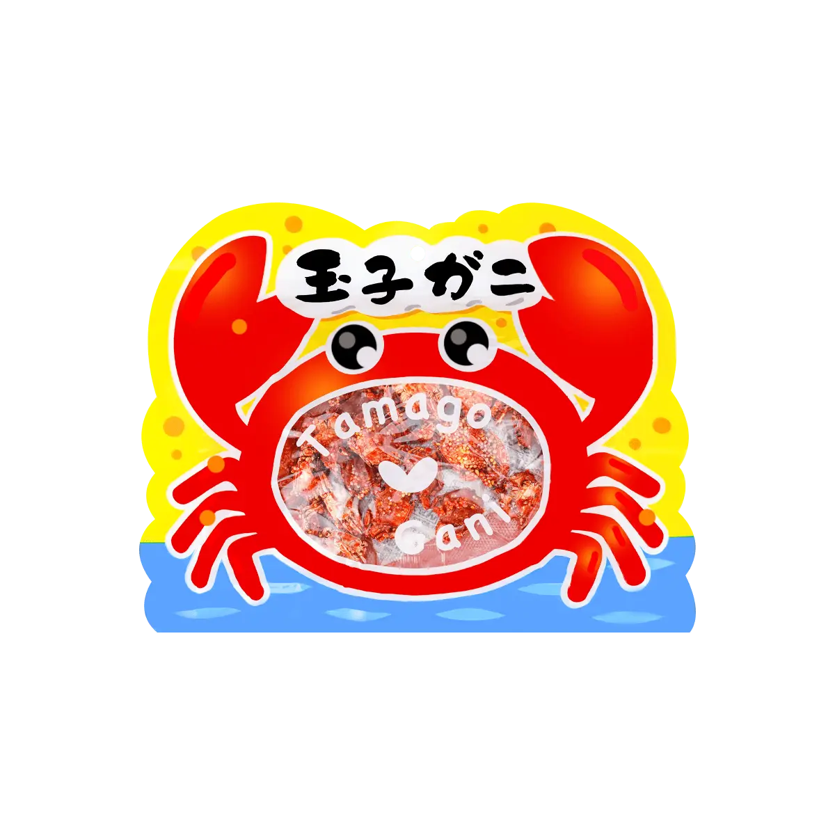 Tamagoyaki Japanese Crispy Crab Snack - Savory Seafood Appetizer, 70g