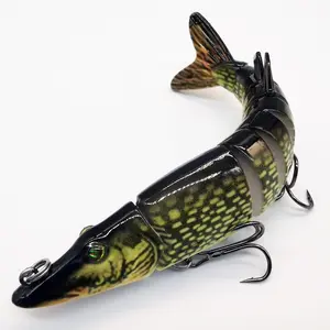 Artificial Fishing Lure, Multi Species Lure, Floating Swimming Lures, Multi Jointed Swimbaits, Lifelike Top Water Bass Lures Kit, Long-cast Topwater Fishing Lures, Fish Shaped Lure, Fishing Accessories, Fishing Equipment, Fishing Tackle