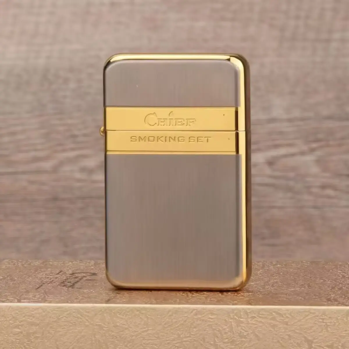 Gold Nickel Brushed & Gift Box