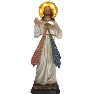 Divina Misericordia con luz - 12”