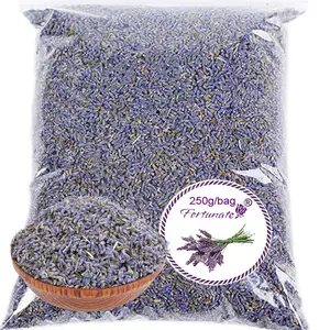 250g/0.6 Pound Dried Lavender Flowers - Lavender Buds Sachets Bags for Drawers Closets Fresh Scents Lavenders Sachet Bags Dried Flowers for Patry Birthday Bridal Shower Organic Bulk