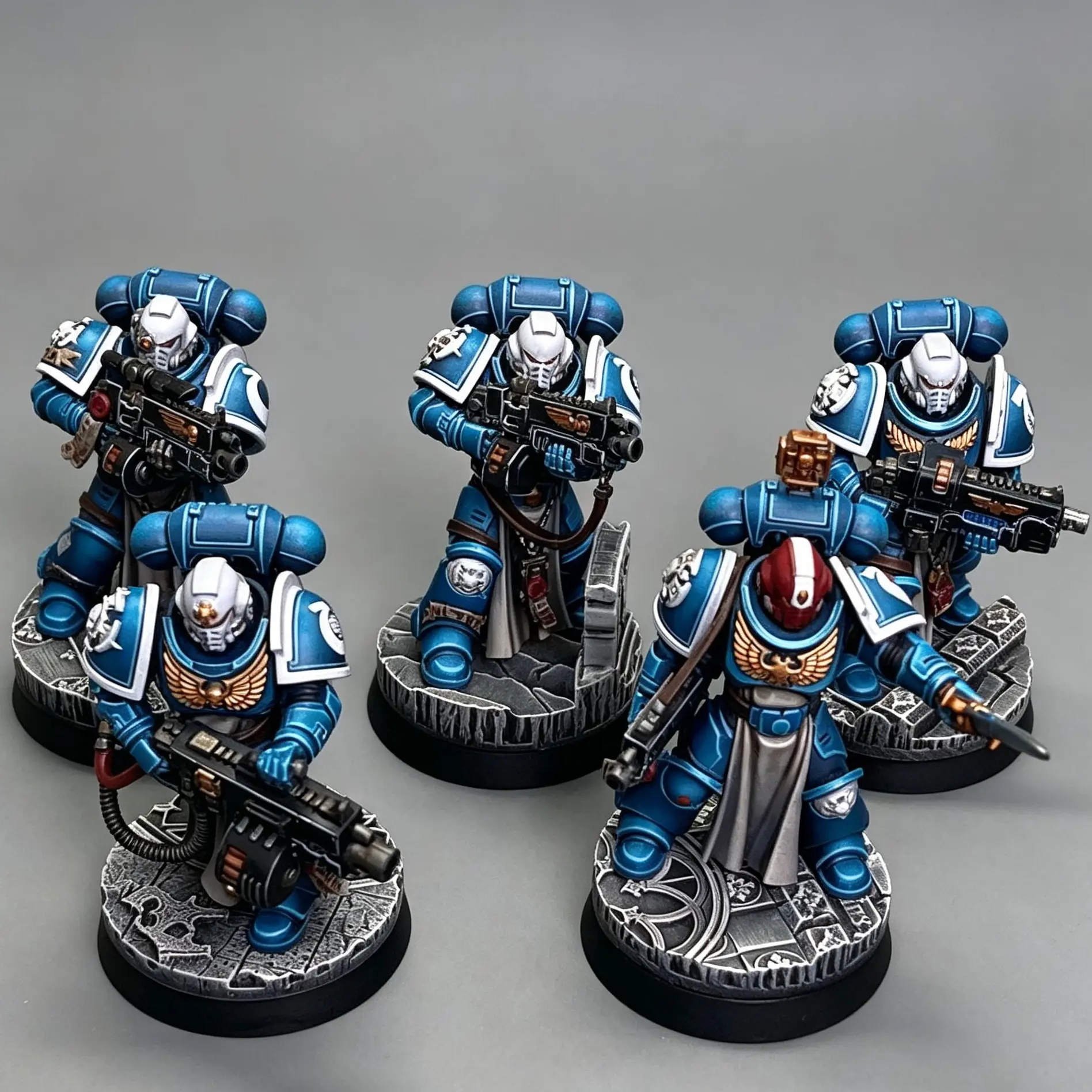 Ultramarines Ballistus Dreadnought Warhammer 40k Pro Painted Space Marines Miniatures Commission