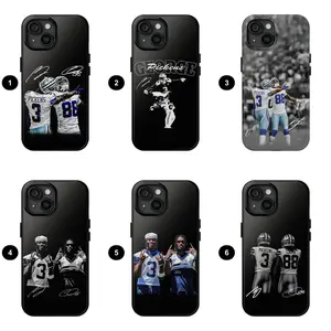 Pickens and Ceedee Phone Case, Cowboy Team Phone Case Featuring, Football Protective Accessory, Best Duo