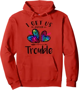 I Get Us out of Trouble Leopard Tie Dye Hearts Bestie couple Pullover Hoodie - Parisbus Shop 86B0F9JMX71H