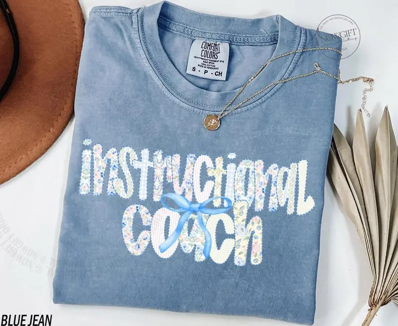 Instructional Coach Shirt, Gift For Instructional Coach T-Shirt, Instructional Assistant, Educational Coach Coaching Gifts, Comfort Colors