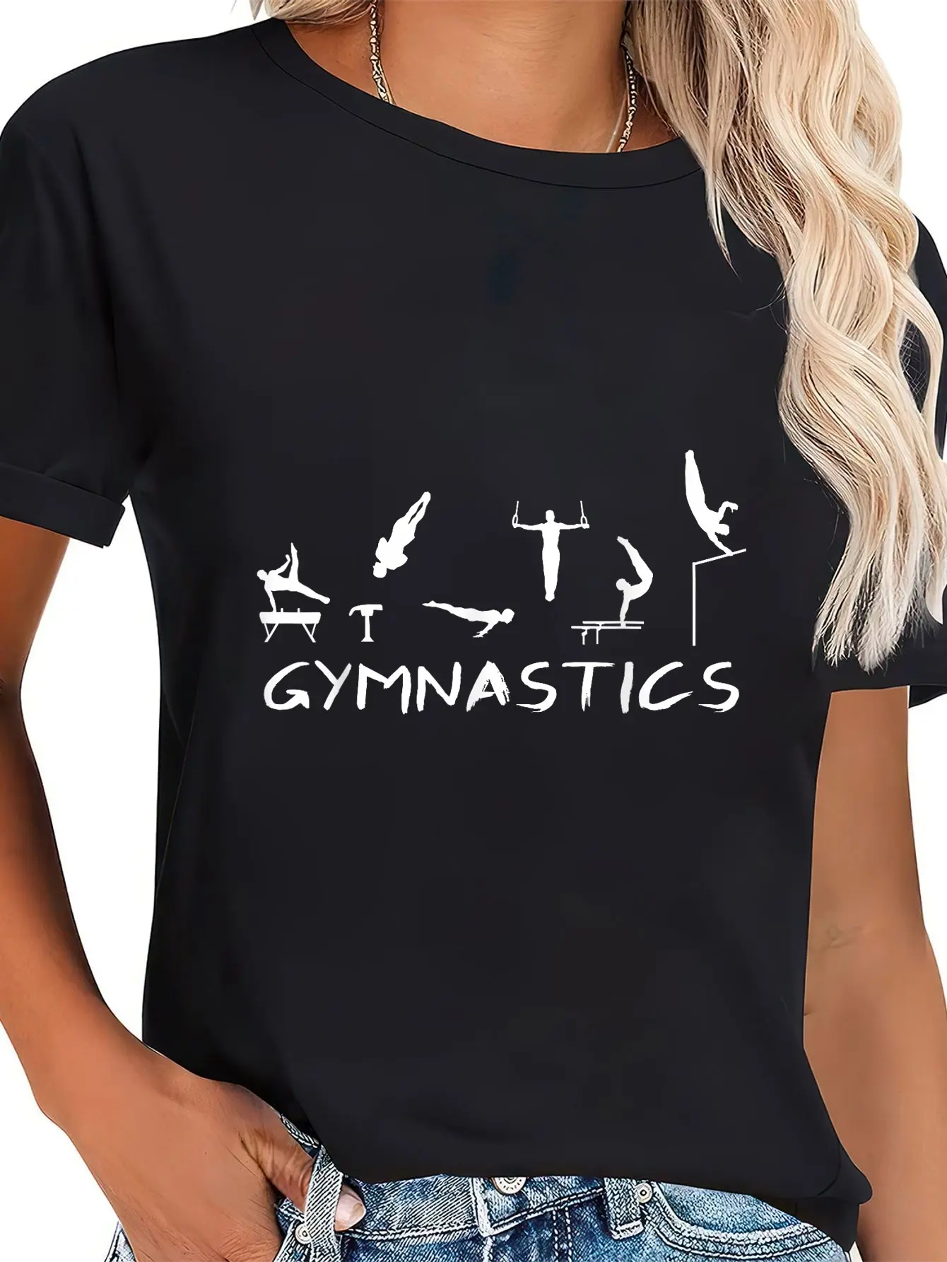 100% Cotton Gymnastics & more Men's & Boys Gymnastics - gymnast T-Shirt