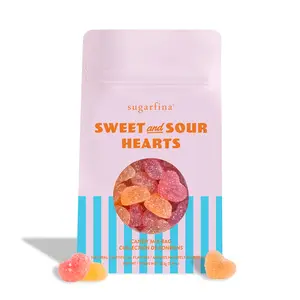 Sugarfina Sweet and Sour Hearts Candy Mix Bag | Gummies | Sweet and Sour Hearts