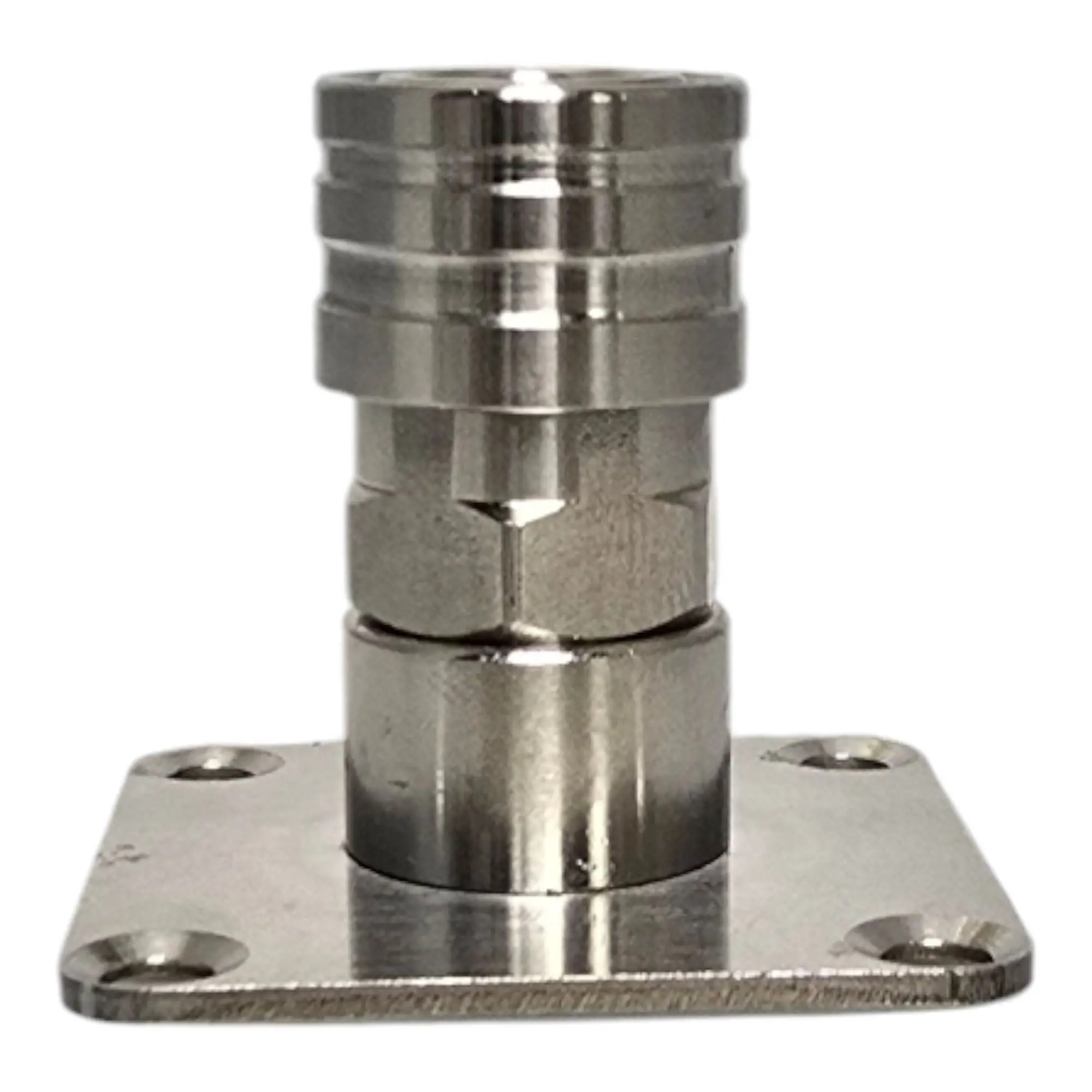 Foam Cannon Wall Mount with Quick-Connect Stainless Steel