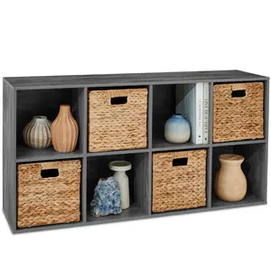 Best Choice Products Cube Bookshelf w/ Removable Back Panels