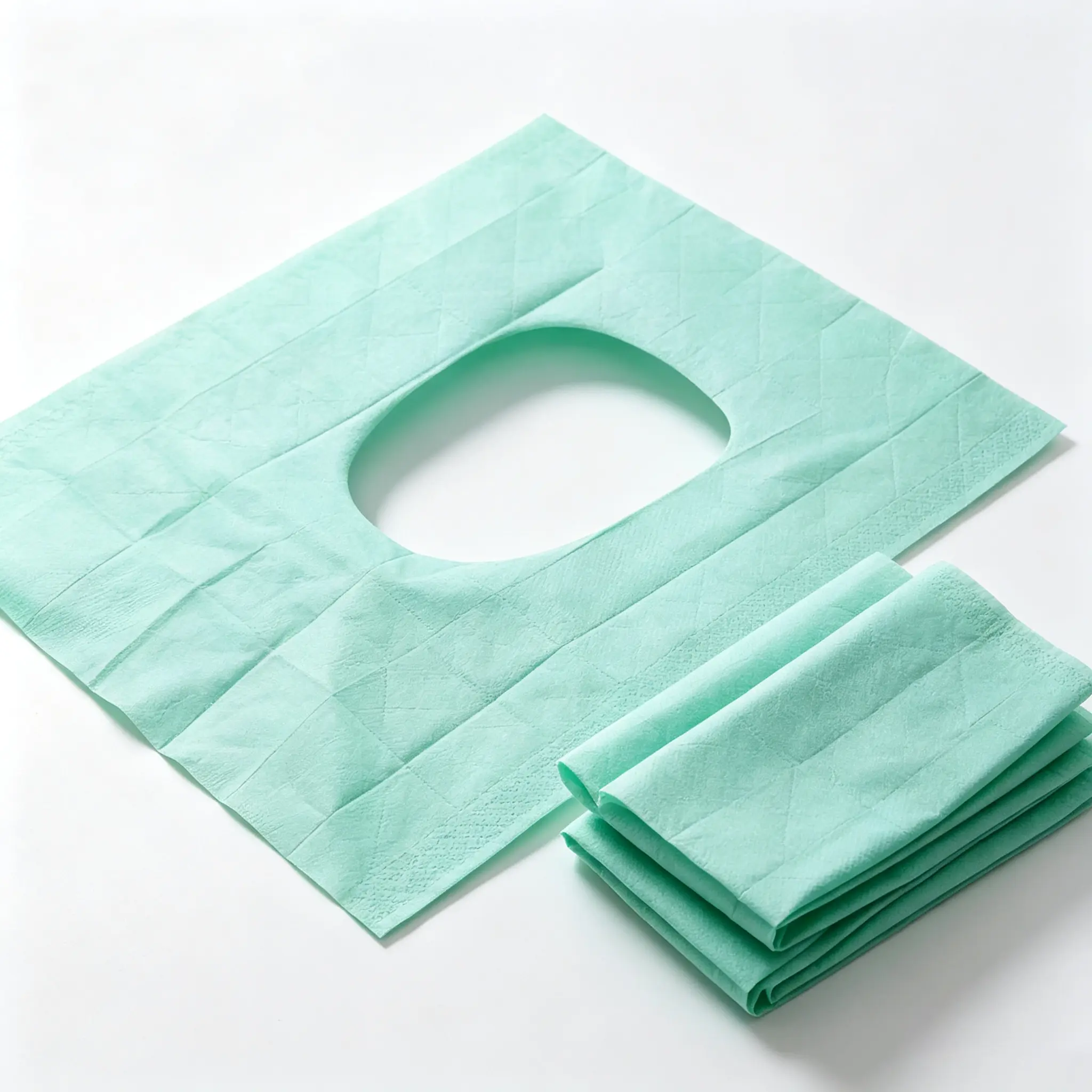 Single-Use Sanitary Toilet Seat Barrier Sheets, Hygienic Restroom Protective Liners for Household Bathrooms, Hotels & Beauty Salons, Multipurpose Washroom Sanitation Supplies for Daily Public Restroom Use