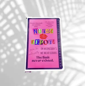 Hot Nurse Report White Foldable Clipboard with Aluminum Clip for Secure Paper Fastening