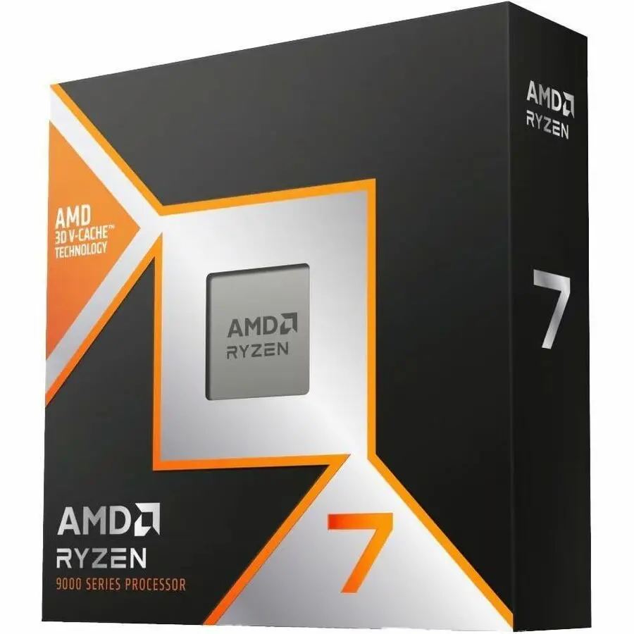 AMD Ryzen 7 9000 9850X3D 8 Core 4.70 GHz Processor Retail Pack 96 MB L3 Cache 8 MB L2 Cache 640 KB L1 Cache 64-bit Processing 5.60 GHz Overclocking Speed 4 nm Socket AM5 AMD Radeon Graphics Dual-Core 2 Core Yes Graphics 1 100000001973