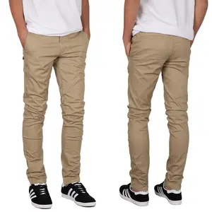 Men's Slim Fit Stretch Chino Pants
